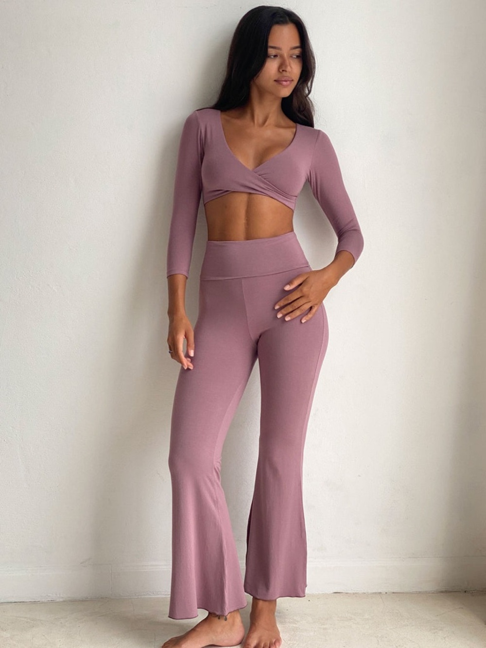 Indigo Luna Agni Flares Mauve | Size S